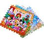 Disney正版迪士尼米奇欢乐游EVA彩印儿童拼图地垫组合4片装 FS0520