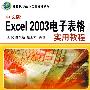 中文版Excel 2003电子表格实用教程（计算机基础与实训教材系列）
