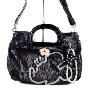 Disney米奇时尚女士斜挎手提包（UF0543-04黑色）
