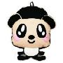 阿布布艺超可爱手工艺品牌布包-宝贝熊猫双肩背包