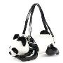 飞扬空间白/黑色时尚新颖可爱熊猫单肩包90925381