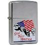 ZIPPO打火机上帝保佑美国(GodBlessAmerica2001年生产收藏级别仅此一只售完为止)