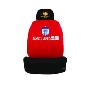 韩国新款运动系列刺绣全包全车10件套座套-世界杯英格兰队（红色/黑色）009-0013