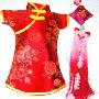 中医文化—红色刺绣香囊和30克茶饮玫瑰花蕾理气解郁