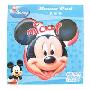 Disney迪士尼米奇头象鼠标垫-DSBD178-红
