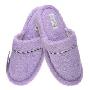 锦和毛巾布拖鞋C6-10 紫