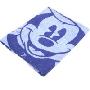 迪士尼米老鼠提花浴巾*蓝 60*120cm