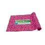 优戈尔抗菌环保型印花PVC瑜伽垫 粉色2-6AYH 6mm送背袋