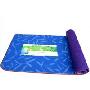 优戈尔抗菌环保型双色双面包边印花PVC瑜伽垫 紫色2-8AYH 8mm送背袋