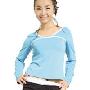 菩尔瑜伽08秋款绦纶瑜珈服上衣 DS14Y-1107(M)