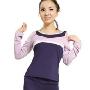 菩尔瑜伽08秋款绦纶瑜珈服上衣 DS10Y-0901(XL)