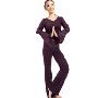 远阳瑜伽08秋冬款加厚棉瑜珈服套装  SA15Y-12+PA11Y-12 M