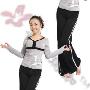 菩尔瑜伽08秋款瑜珈服套装RS0808Y-05+RP4001Y-0807 XL