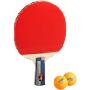 红双喜乒乓球拍直拍双面长反胶全能型4007