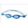 华益硅胶连体儿童泳镜-蓝色 G603