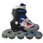 快乐之星可调式溜冰鞋K-163Z L号(蓝)