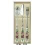 皇家玫瑰韩式骨瓷餐具3P套装(小)D03