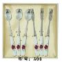 皇家玫瑰韩式骨瓷餐具6P套装(小) A06