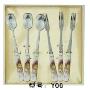 皇家玫瑰韩式骨瓷餐具6P套装(小) Y06