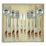 皇家玫瑰韩式骨瓷餐具10P套装 Y10-3