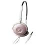 铁三角 Audio-Technica ATH-FW3-PK 头戴式耳机(粉红色)