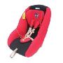 童星 Kidstar KS-2026H 车用儿童安全座椅 适用0至4周岁儿童 黑红（桶行设计+五点式+三档身高）