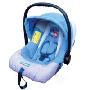童星 Kidstar KS-2050A 车用婴儿提篮,独立包装适用0至10个月婴儿 天蓝 （活动杯座+安全带护套）