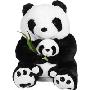大脚印母子熊猫88003