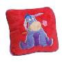 瑞奇比蒂-外贸卡通求爱驴方形靠垫抱枕 粉色