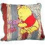 瑞奇比蒂-外贸品牌卡通维尼熊方形靠垫抱枕 彩色