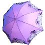 天堂伞防紫外线 变色 紫色 385八面玲珑