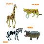 益聪3D野生动物拼装（四款装）3966B
