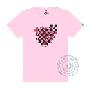 星座传奇——星座华容道方格大战粉色T恤