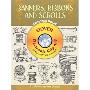 Banners, Ribbons and Scrolls CD-ROM and Book(旗、带与卷轴（书和光盘)