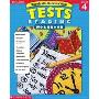 Scholastic Success with Tests: Reading Workbook Grade 4 (Grades 4)