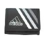 adidas阿迪达斯新款运动线条商标（男女）系列-环保-钱包-199299（黑/灰蓝）