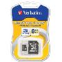 威宝（Verbatim）疾速Micro TF SDHC存储卡 CLASS4 8GB 终身保换