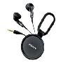 索尼 SONY MDR-KE30LW 黑色 耳塞式耳机(索尼官方网络唯一授权专卖 品质保证)