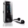 飞利浦 PHILIPS Mix2G 黑色 纯音质MP3 新品上市 (伸缩式USB精巧设计,黑色机身,搭配银灰色边框)
