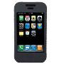 Macally MSUIT-PB iphone防滑硅胶套 黑色（适用于iphone 8G、16G)