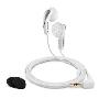 森海塞尔 Sennheiser MX360 W 立体声耳塞式耳机(白色 为您在移动中提供强劲低音的音乐体验)