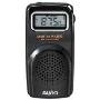 三洋 SANYO RP-D201 袖珍式数码收音机（黑色 数码调谐 接收校园广播 自动记忆存储频道 标配耳机）