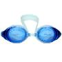 雅麗嘉防雾防紫外线近视泳镜150度 WG1300-B-C 明蓝色(送泳裤一条)