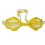 雅麗嘉硅胶一体儿童泳镜 WG45-B-Y 明黄色