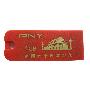 必恩威（PNY）4G 建国60周年纪念版 卡片U盘(红色)