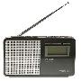 德生（TECSUN）CR-100 数字调谐调频立体声/中波/电视伴音收音机（黑色）