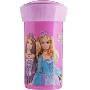Barbie 芭比 儿童吸吸杯-150ML粉色双面娇娃1003