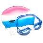 捷佳快速调节式泳镜J2660-3 赠品 泳帽颜色随机