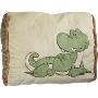 瑞奇比蒂 外贸品牌卡通大嘴鳄鱼靠垫抱枕 绿色 长方形