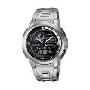 CASIO 卡西欧多功能运动双显男表AQF-102WD-1B